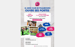 🥋✨ PORTES OUVERTES ✨🥋