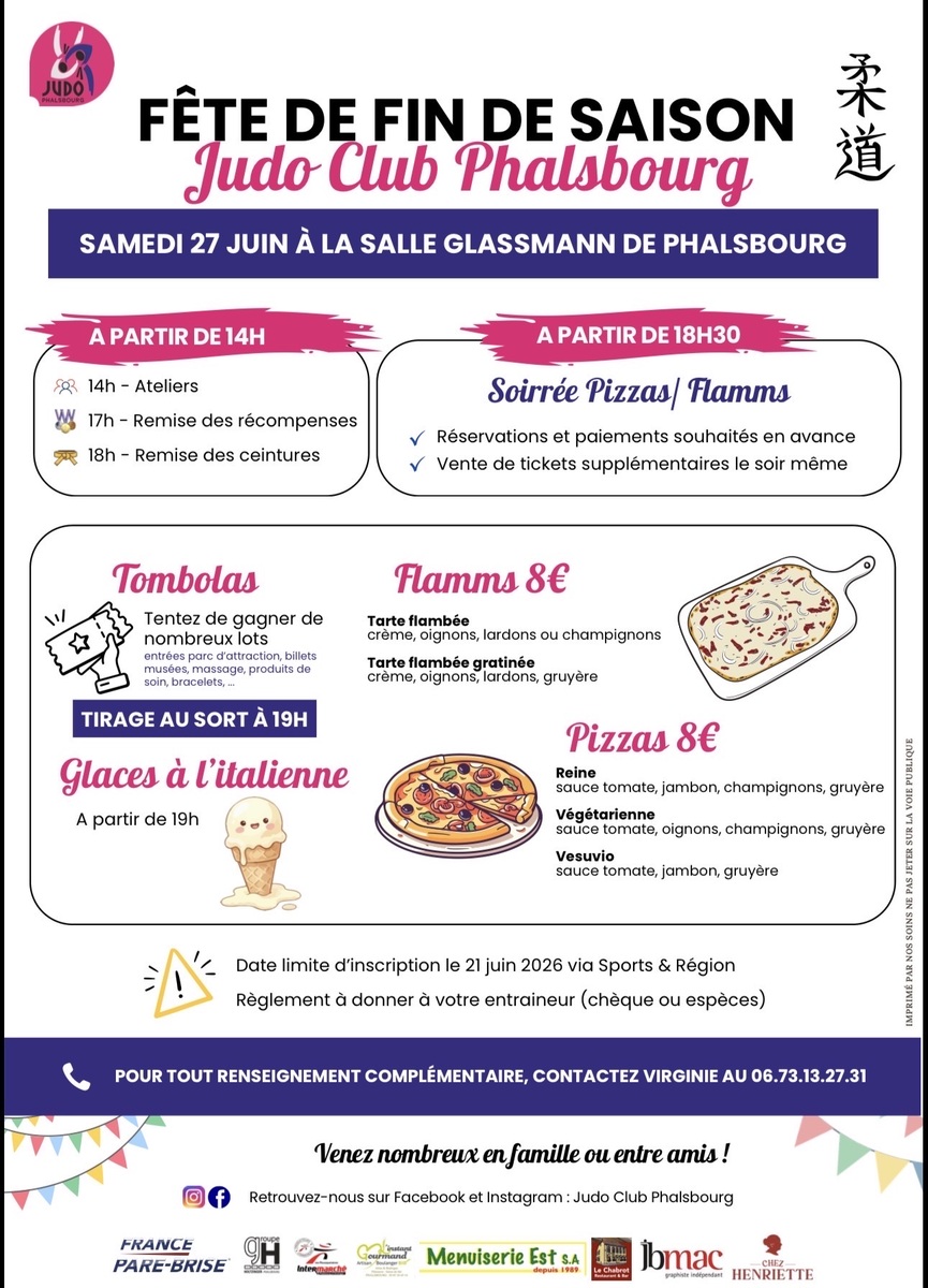 FÊTE DE FIN DE SAISON