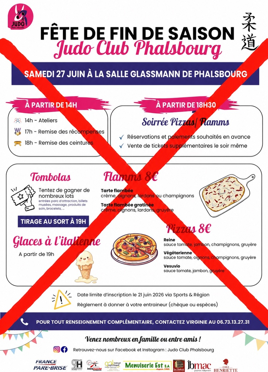 FÊTE DE FIN DE SAISON